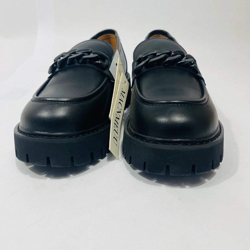 Chunky Loafers Women Platform Loafers for Women Chunky Heel Lug Sole Loafers